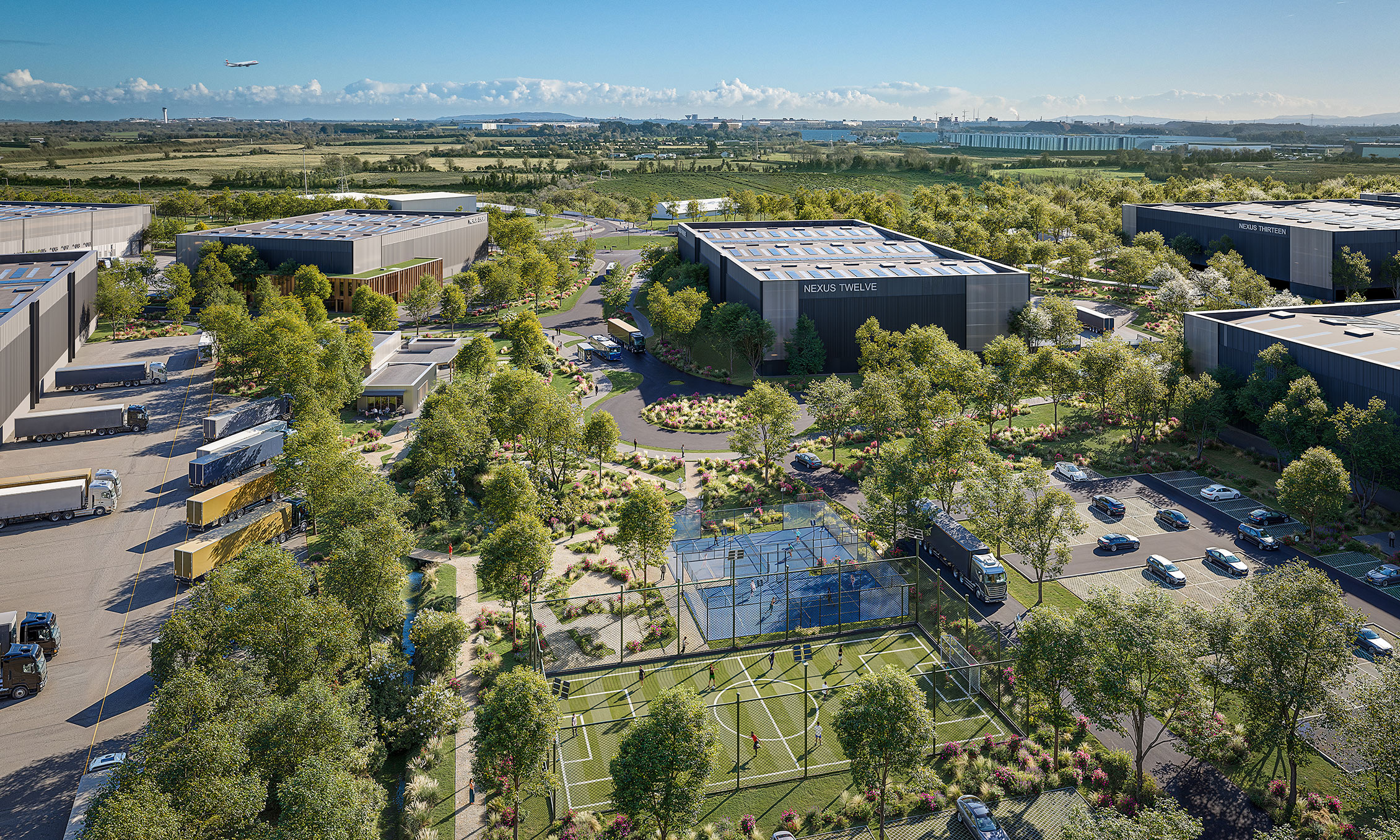 Nexus will be the first logistics development of its kind in Ireland, offering extensive amenities for the benefit of all occupiers