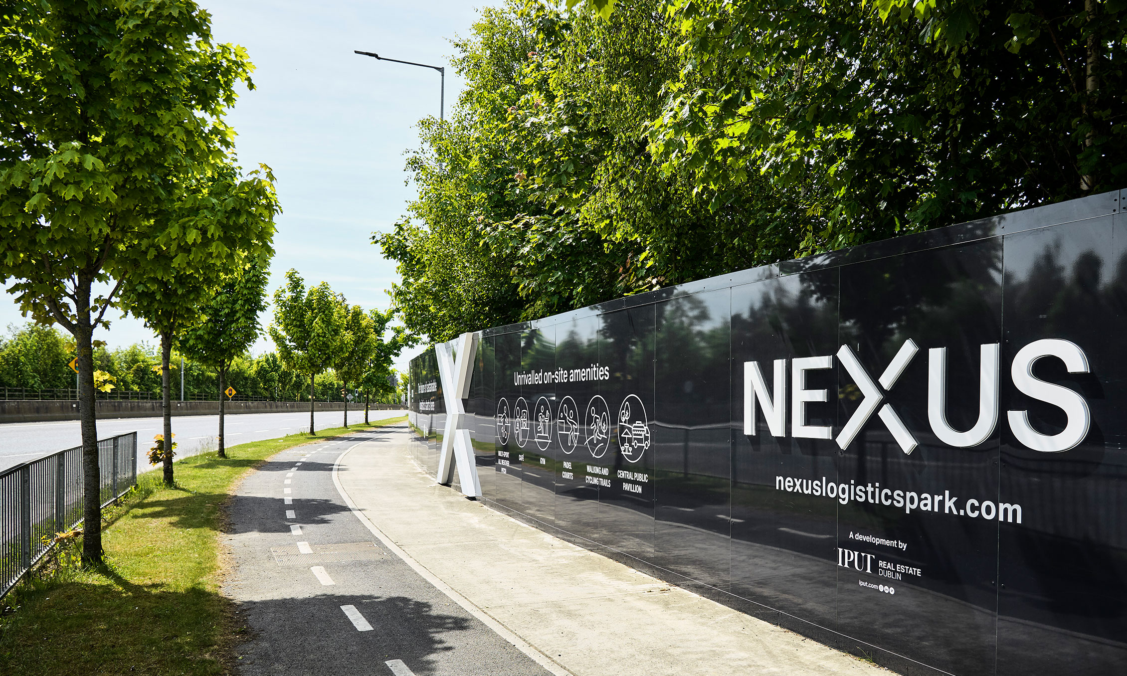 Construction is underway at Unit 4, Nexus Logistics Park